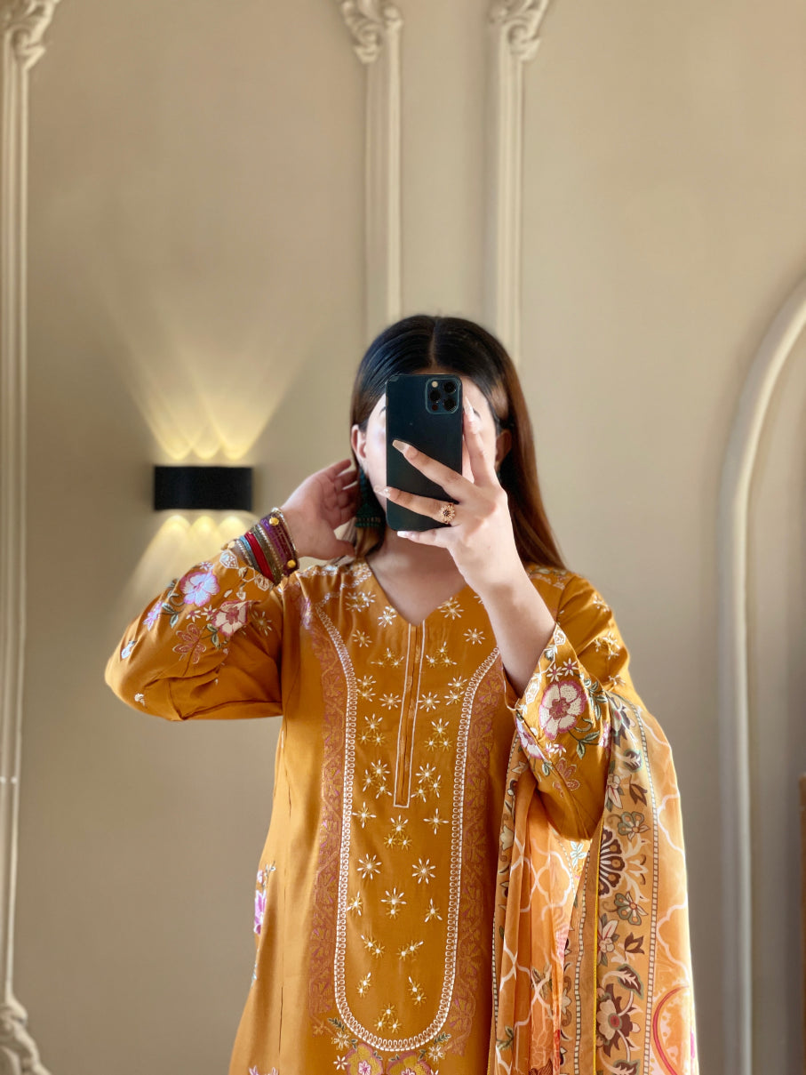 3 Piece Lawn Suit