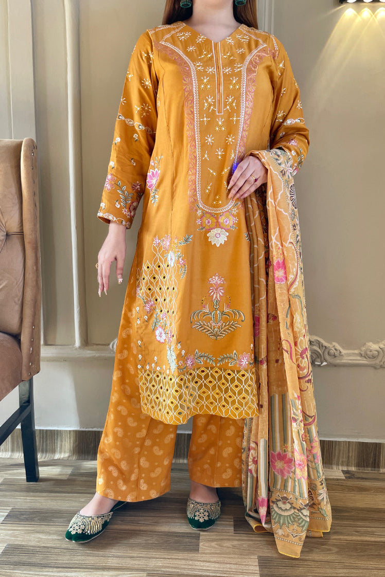 3 Piece Lawn Suit