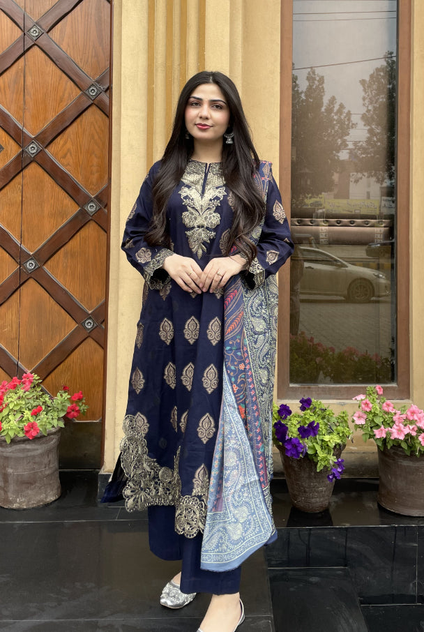 3 Piece Lawn Suit